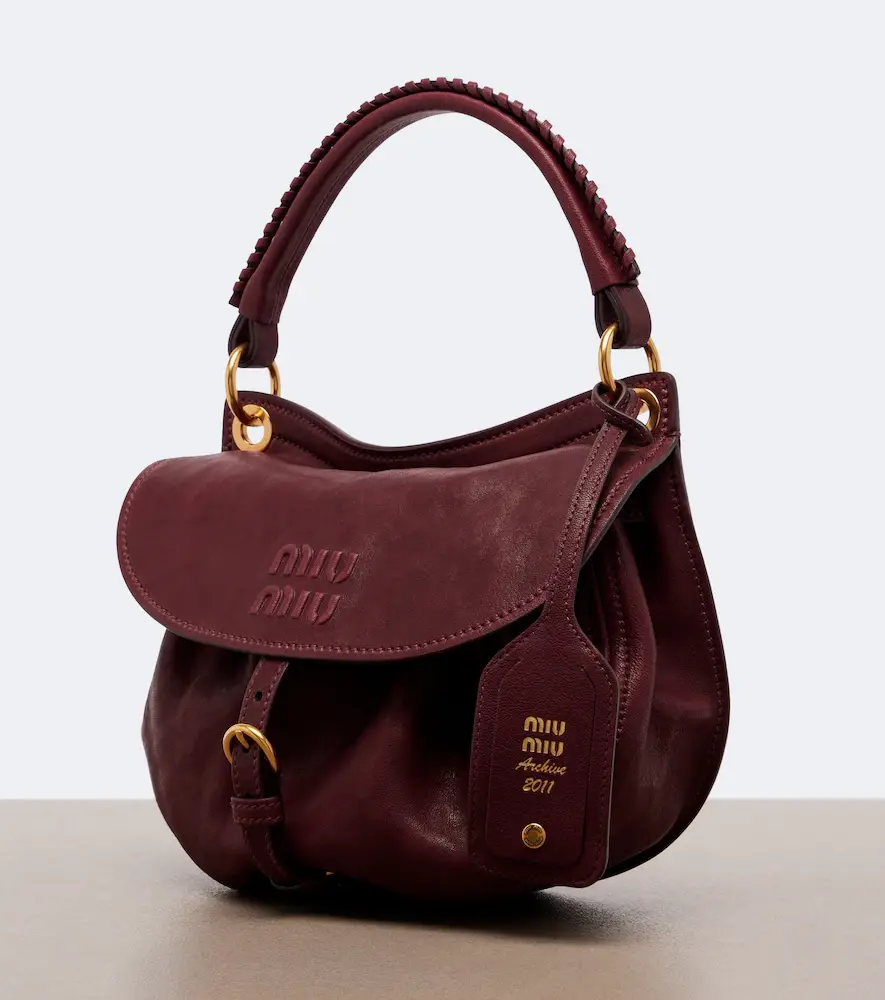 Miu Miu Rendez-vous leather shoulder bag | Thumbnail 4 Miu Miu Rendez-vous leather shoulder bag | Thumbnail 4