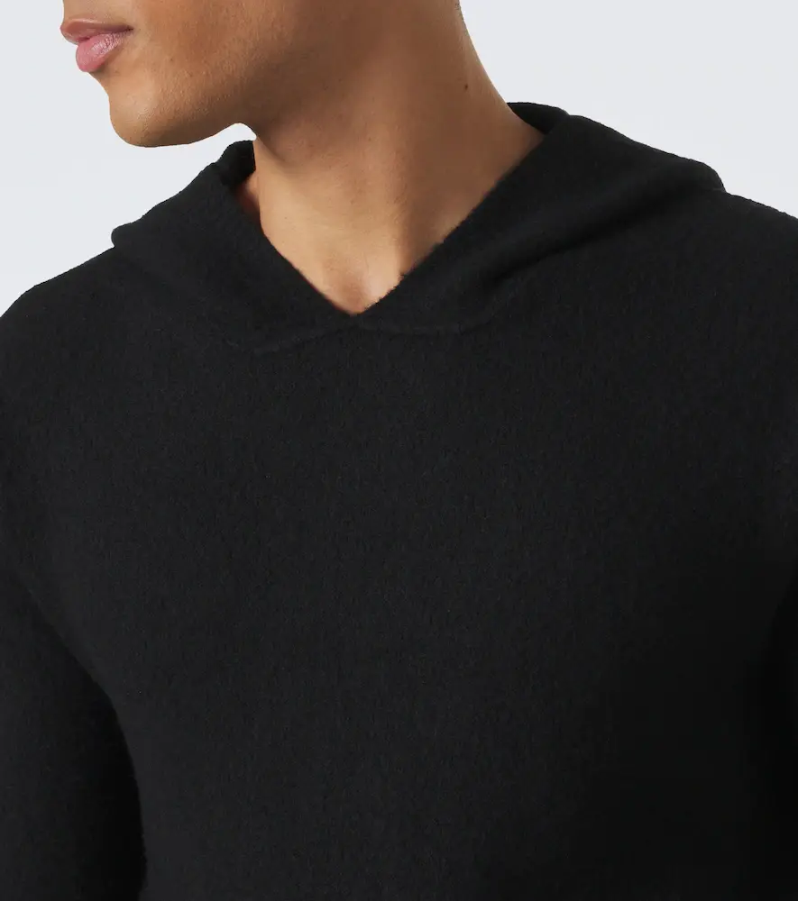 Rick Owens Knitted cashmere-blend hoodie | Thumbnail 5 Rick Owens Knitted cashmere-blend hoodie | Thumbnail 5