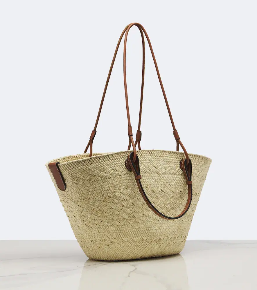 Loewe Anagram Medium leather-trimmed basket bag | Thumbnail 3 Loewe Anagram Medium leather-trimmed basket bag | Thumbnail 3
