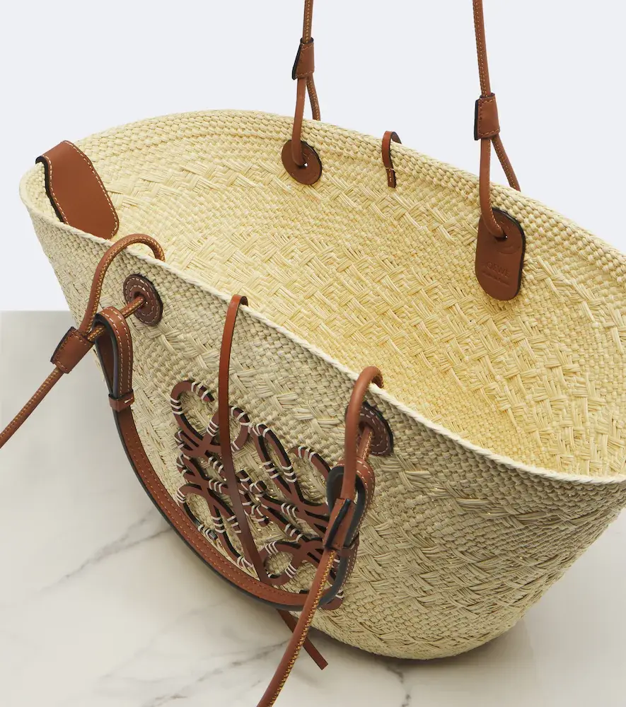 Loewe Anagram Medium leather-trimmed basket bag | Thumbnail 4 Loewe Anagram Medium leather-trimmed basket bag | Thumbnail 4