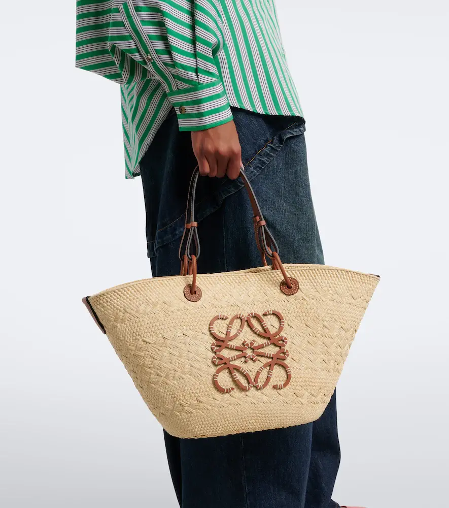 Loewe Anagram Medium leather-trimmed basket bag | Thumbnail 6 Loewe Anagram Medium leather-trimmed basket bag | Thumbnail 6