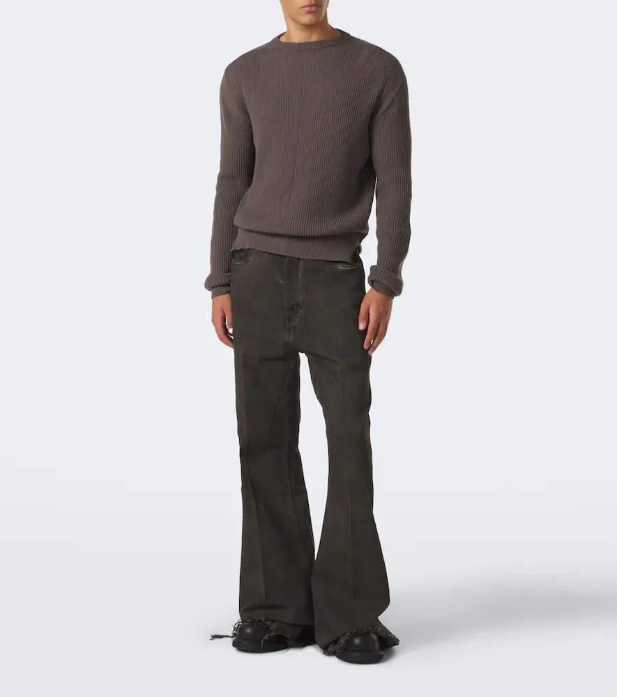 Rick Owens Bolan distressed flared jeans | Thumbnail 2 Rick Owens Bolan distressed flared jeans | Thumbnail 2