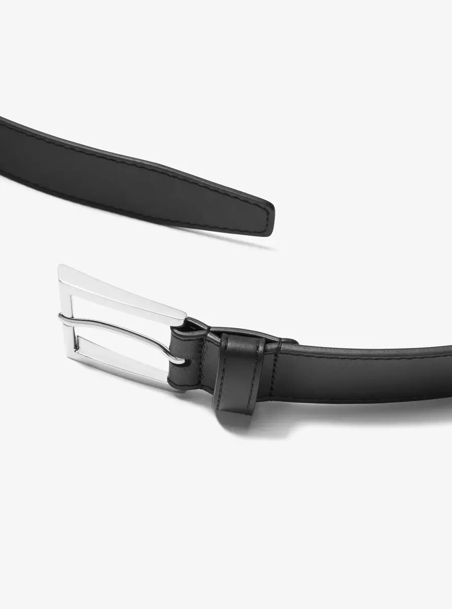 Michael Kors Collection Elisabetta Leather Waist Belt in Black | Thumbnail 2 Michael Kors Collection Elisabetta Leather Waist Belt in Black | Thumbnail 2