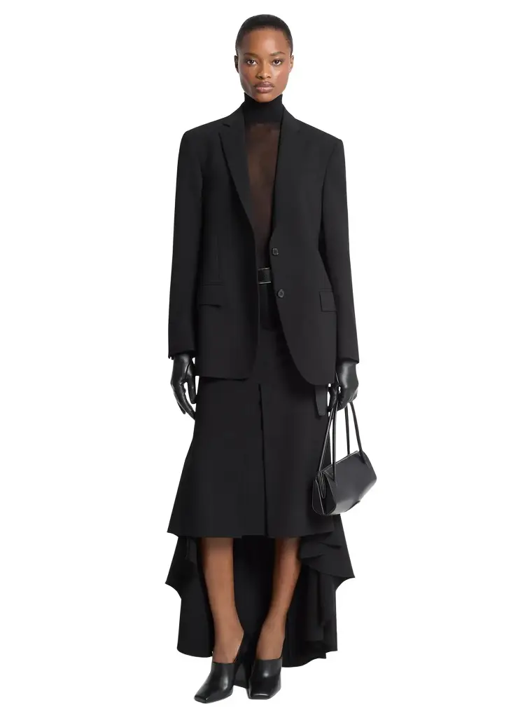 Michael Kors Collection Nico Wool Serge Blazer | Image 1 Michael Kors Collection Nico Wool Serge Blazer | Image 1