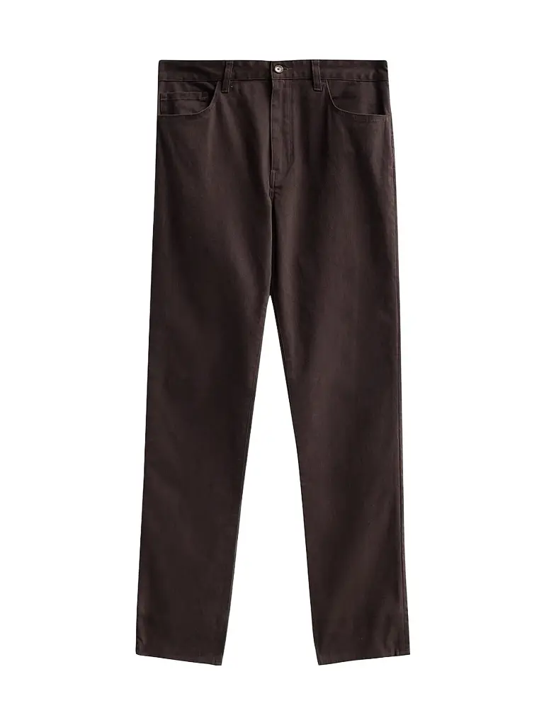 Vince Men's Dylan Cotton-Blend Chino Pants - Arabica - Size 38 | Image 1 Vince Men's Dylan Cotton-Blend Chino Pants - Arabica - Size 38 | Image 1