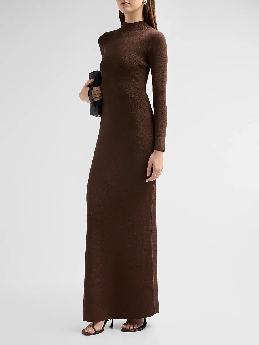 SEROYA Women's Taelan Knit Maxi Dress | Thumbnail 4 SEROYA Women's Taelan Knit Maxi Dress | Thumbnail 4