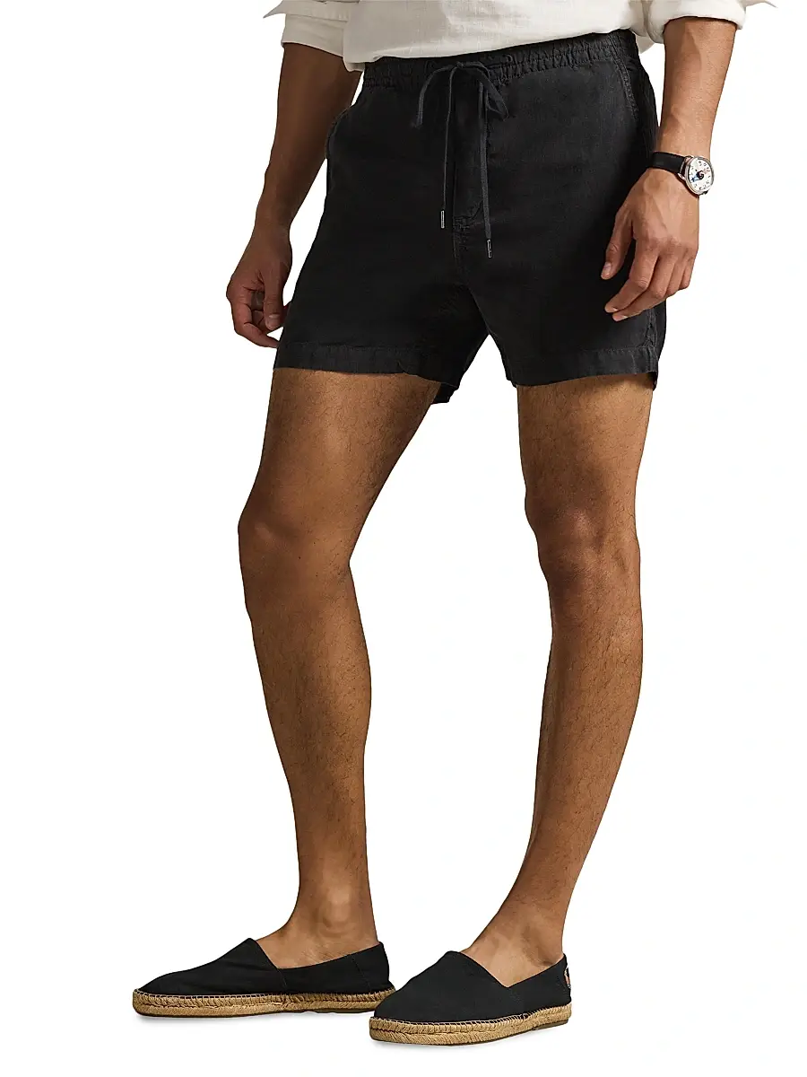 Polo Ralph Lauren Men's Prepster Linen Shorts | Thumbnail 3 Polo Ralph Lauren Men's Prepster Linen Shorts | Thumbnail 3