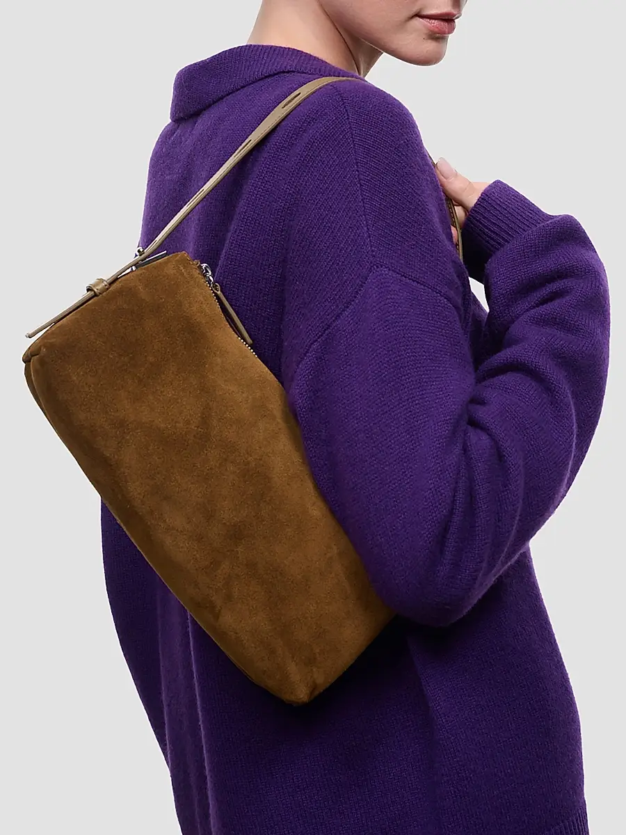 Staud Women's Strada Suede Shoulder Bag | Thumbnail 2