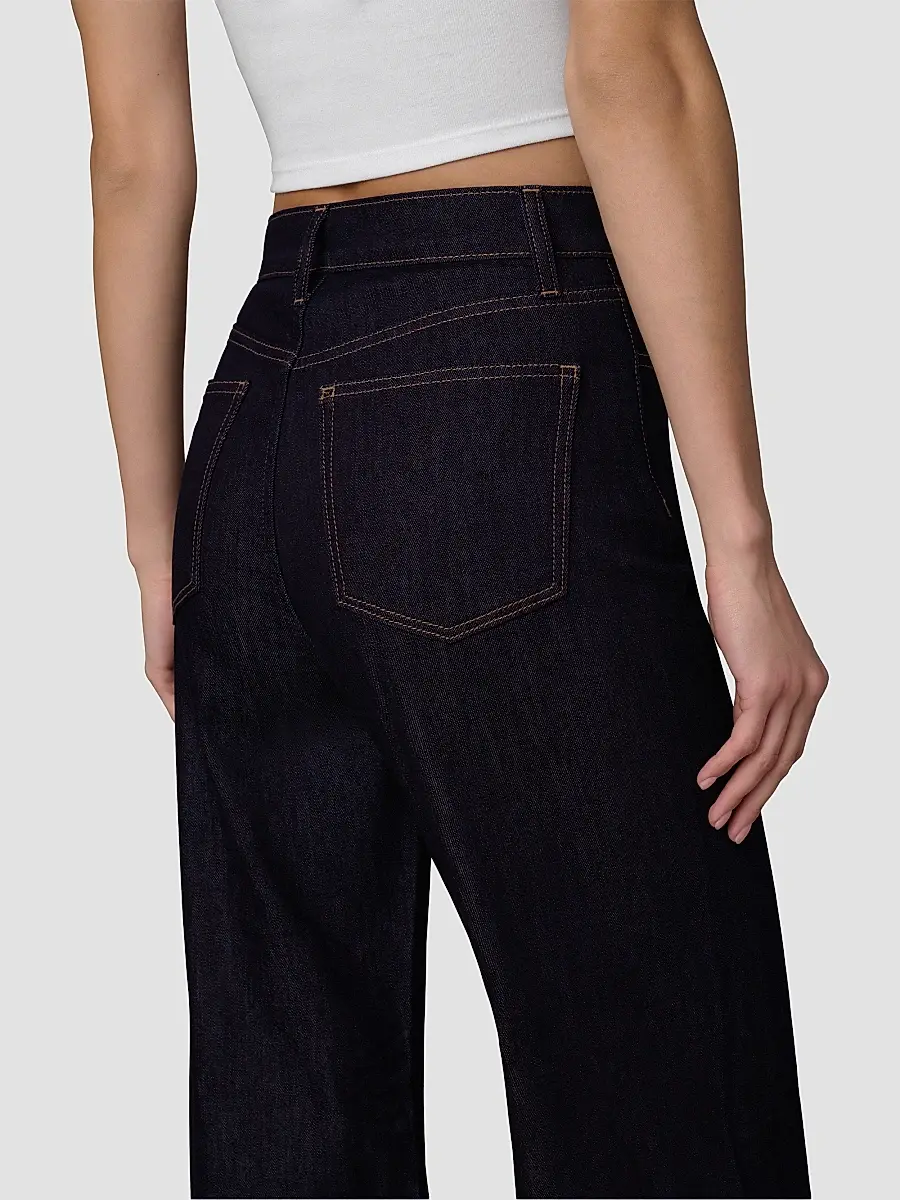 Joe's Jeans Women's The Mia High-Rise Wide-Leg Jeans | Thumbnail 6