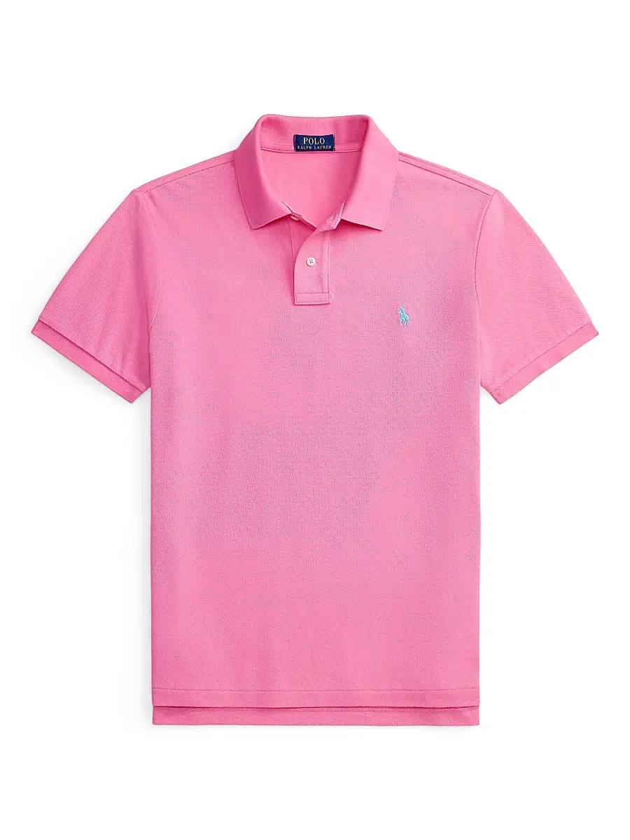 Polo Ralph Lauren Men's Logo Cotton Mesh Polo