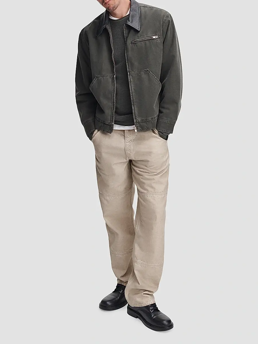 rag & bone Men's Brooks Merino Wool Crewneck Sweater | Thumbnail 2 rag & bone Men's Brooks Merino Wool Crewneck Sweater | Thumbnail 2