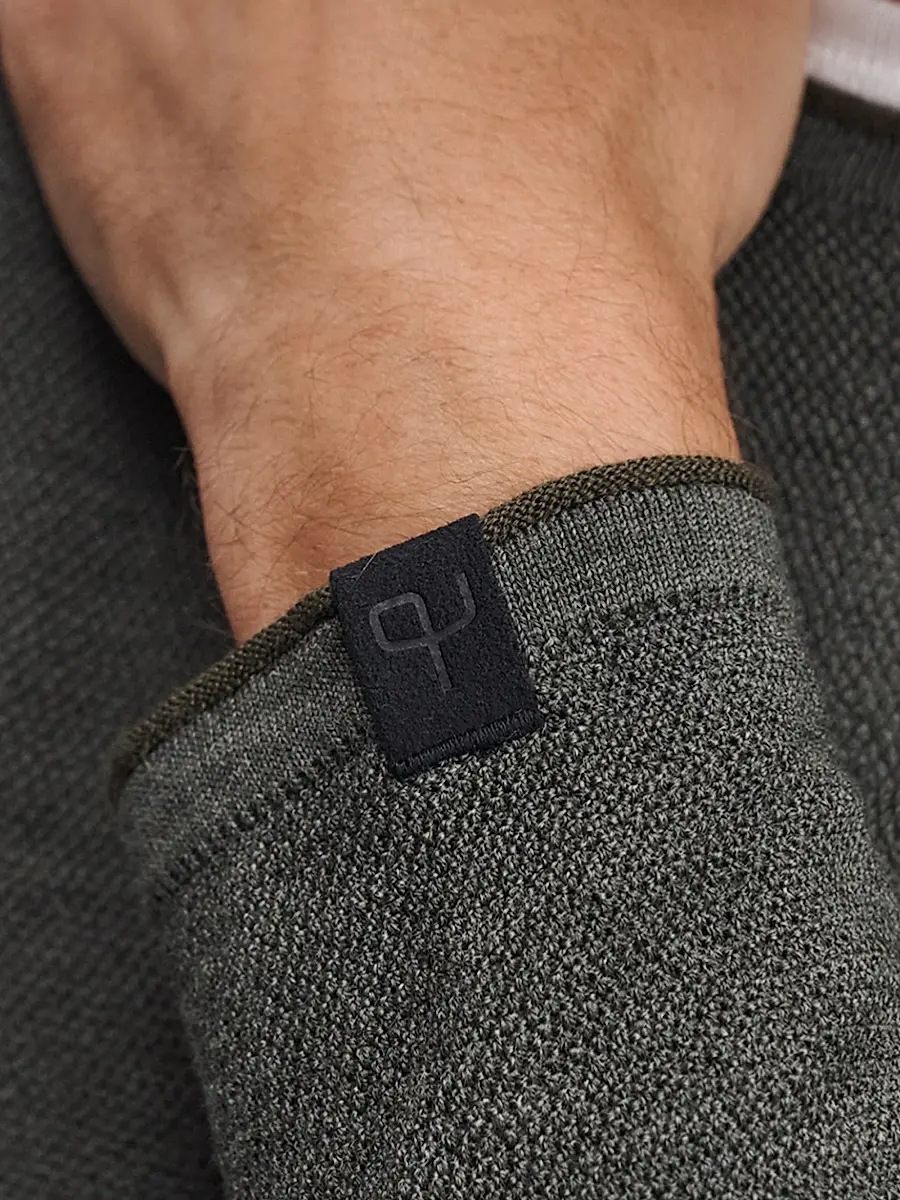 rag & bone Men's Brooks Merino Wool Crewneck Sweater | Thumbnail 6 rag & bone Men's Brooks Merino Wool Crewneck Sweater | Thumbnail 6