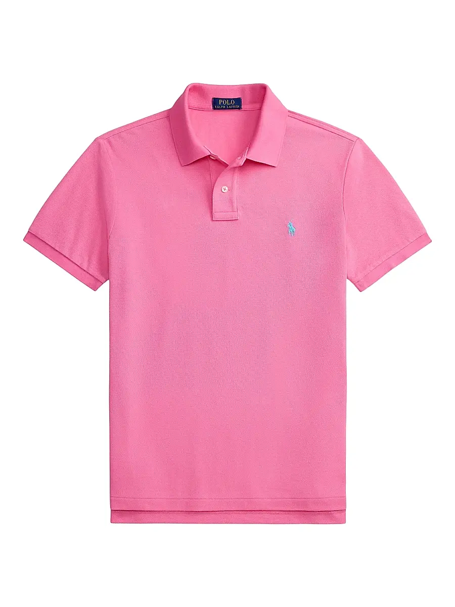 Polo Ralph Lauren Men's Custom-Slim-Fit Mesh Polo Shirt