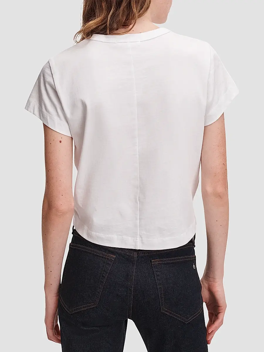 rag & bone Women's Kelly Perfect Cotton Crewneck T-Shirt | Thumbnail 4 rag & bone Women's Kelly Perfect Cotton Crewneck T-Shirt | Thumbnail 4