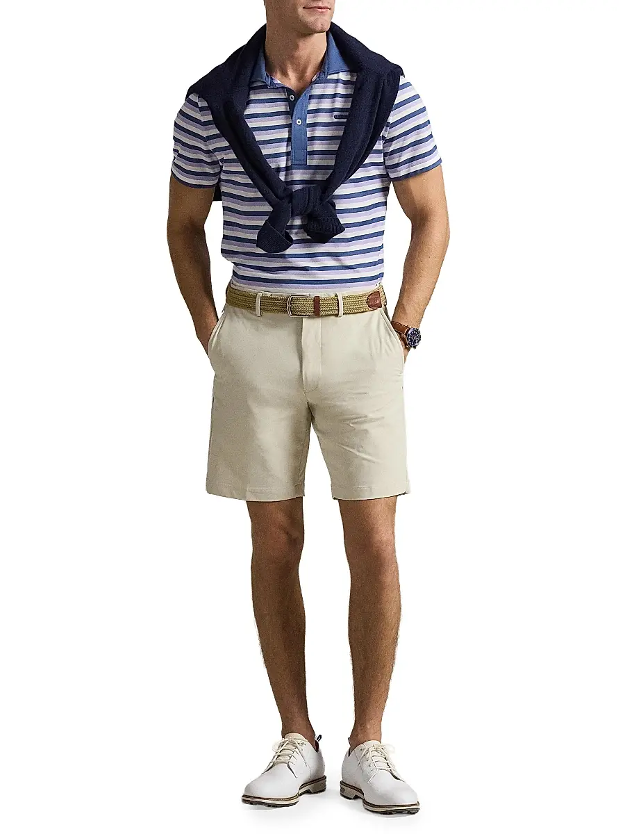 Polo Ralph Lauren Men's Slub Jersey Short-Sleeve Henley Shirt | Thumbnail 2 Polo Ralph Lauren Men's Slub Jersey Short-Sleeve Henley Shirt | Thumbnail 2