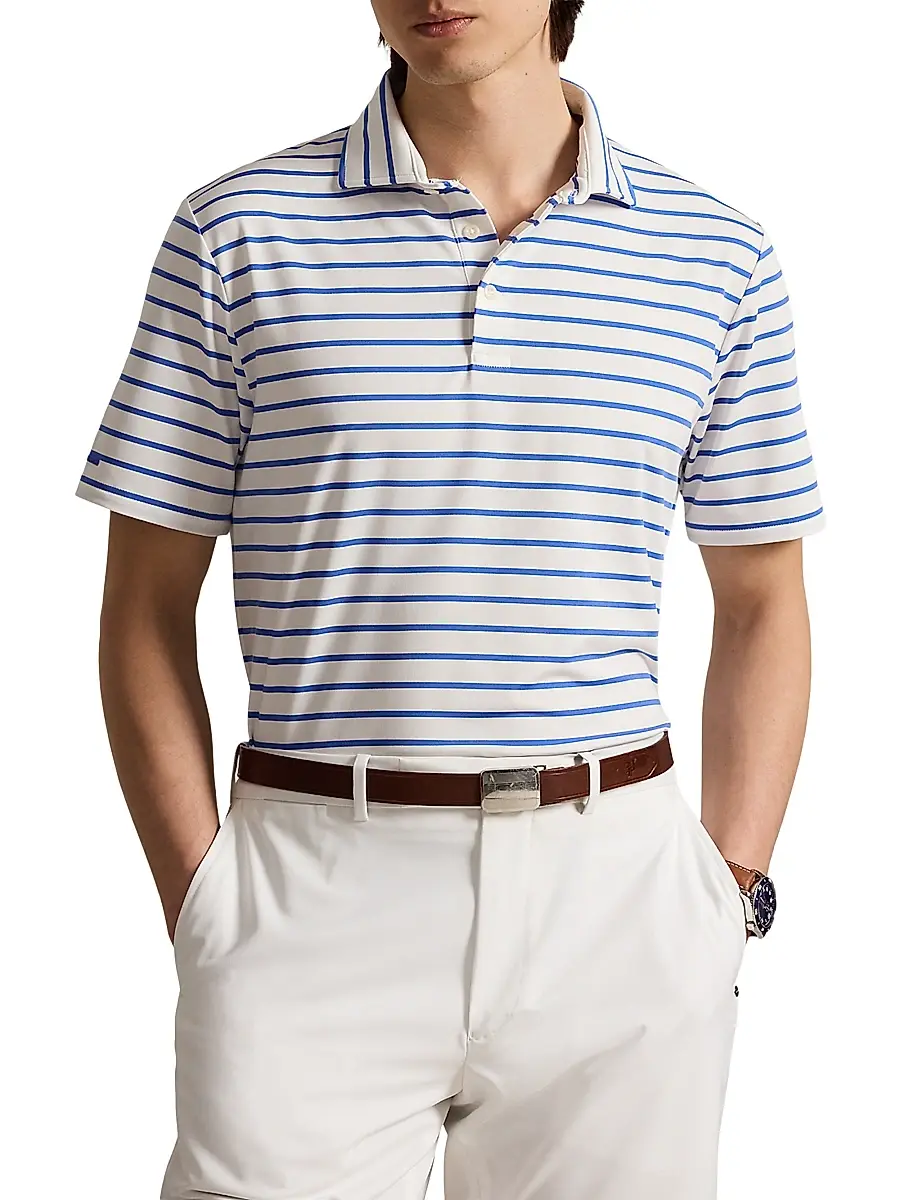 Polo Ralph Lauren Men's Lightweight Airflow Knit Polo Shirt | Thumbnail 3