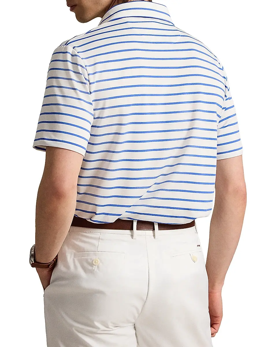 Polo Ralph Lauren Men's Lightweight Airflow Knit Polo Shirt | Thumbnail 4