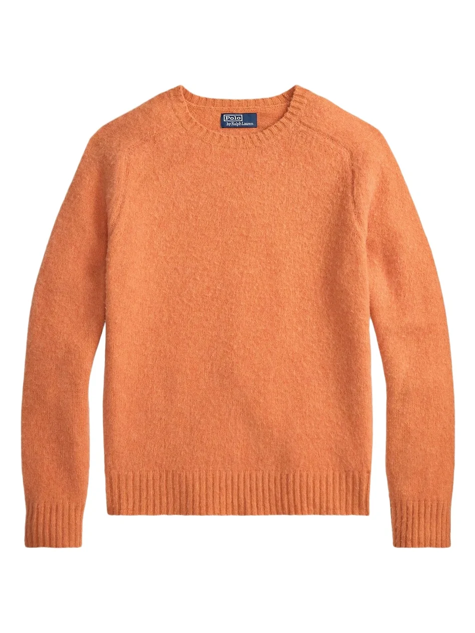 Polo Ralph Lauren Men's Elbow-Patch Wool-Cashmere Crewneck Sweater