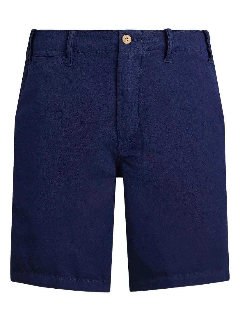 Men's 8.5-Inch Classic-Fit Linen-Cotton Shorts Men's 8.5-Inch Classic-Fit Linen-Cotton Shorts