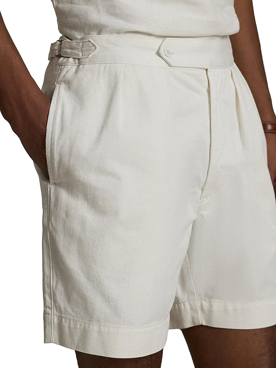 Polo Ralph Lauren Men's Rustic Cotton Twill Shorts | Thumbnail 5