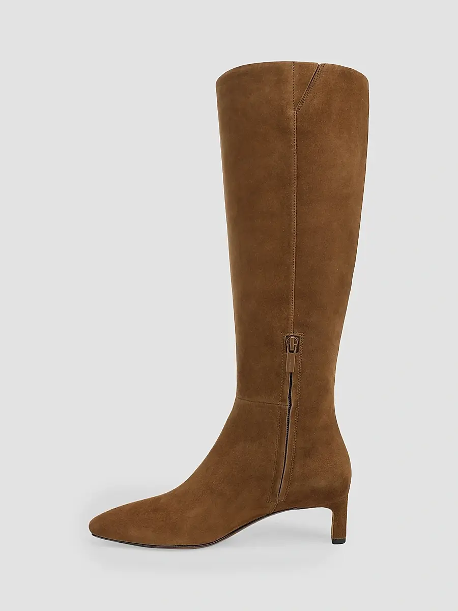 Vince Women's Lilith 45MM Tall Suede Knee-High Boots | Thumbnail 4 Vince Women's Lilith 45MM Tall Suede Knee-High Boots | Thumbnail 4