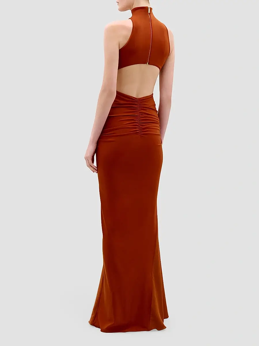 Silvia Tcherassi Women's Frances Jersey Sleeveles Maxi Dress | Thumbnail 3 Silvia Tcherassi Women's Frances Jersey Sleeveles Maxi Dress | Thumbnail 3