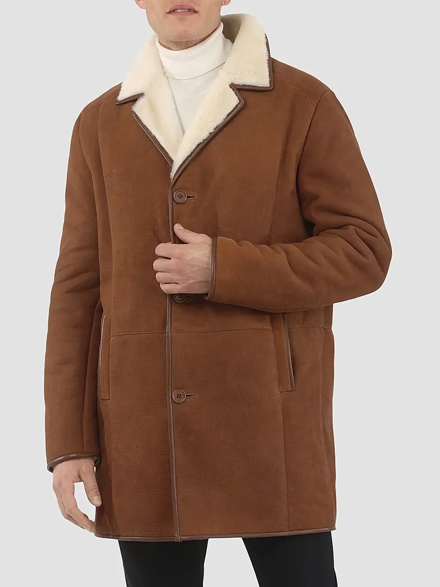 Gorski Men's Merino Shearling Lamb Stroller Jacket | Thumbnail 3 Gorski Men's Merino Shearling Lamb Stroller Jacket | Thumbnail 3