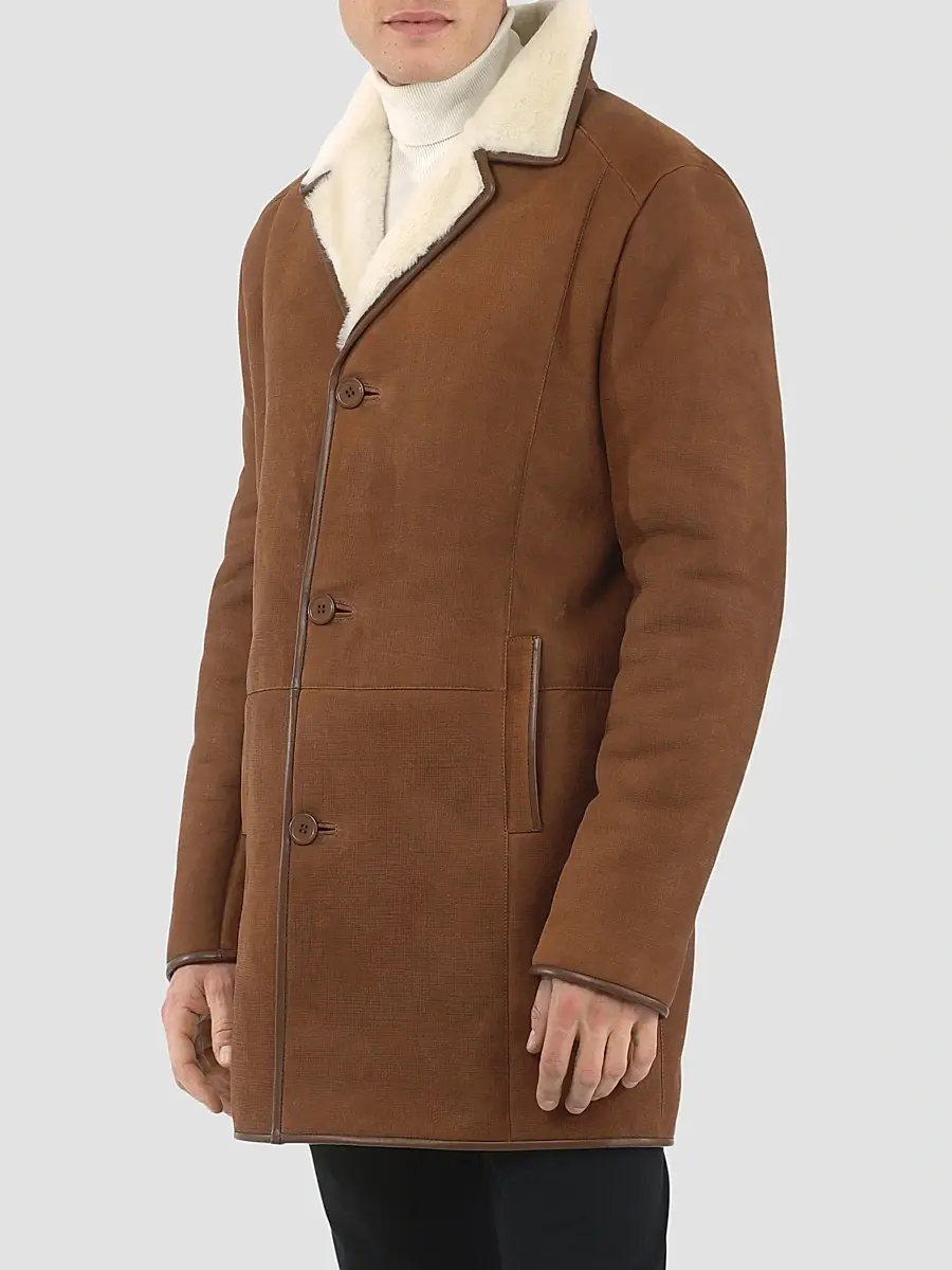 Gorski Men's Merino Shearling Lamb Stroller Jacket | Thumbnail 4 Gorski Men's Merino Shearling Lamb Stroller Jacket | Thumbnail 4