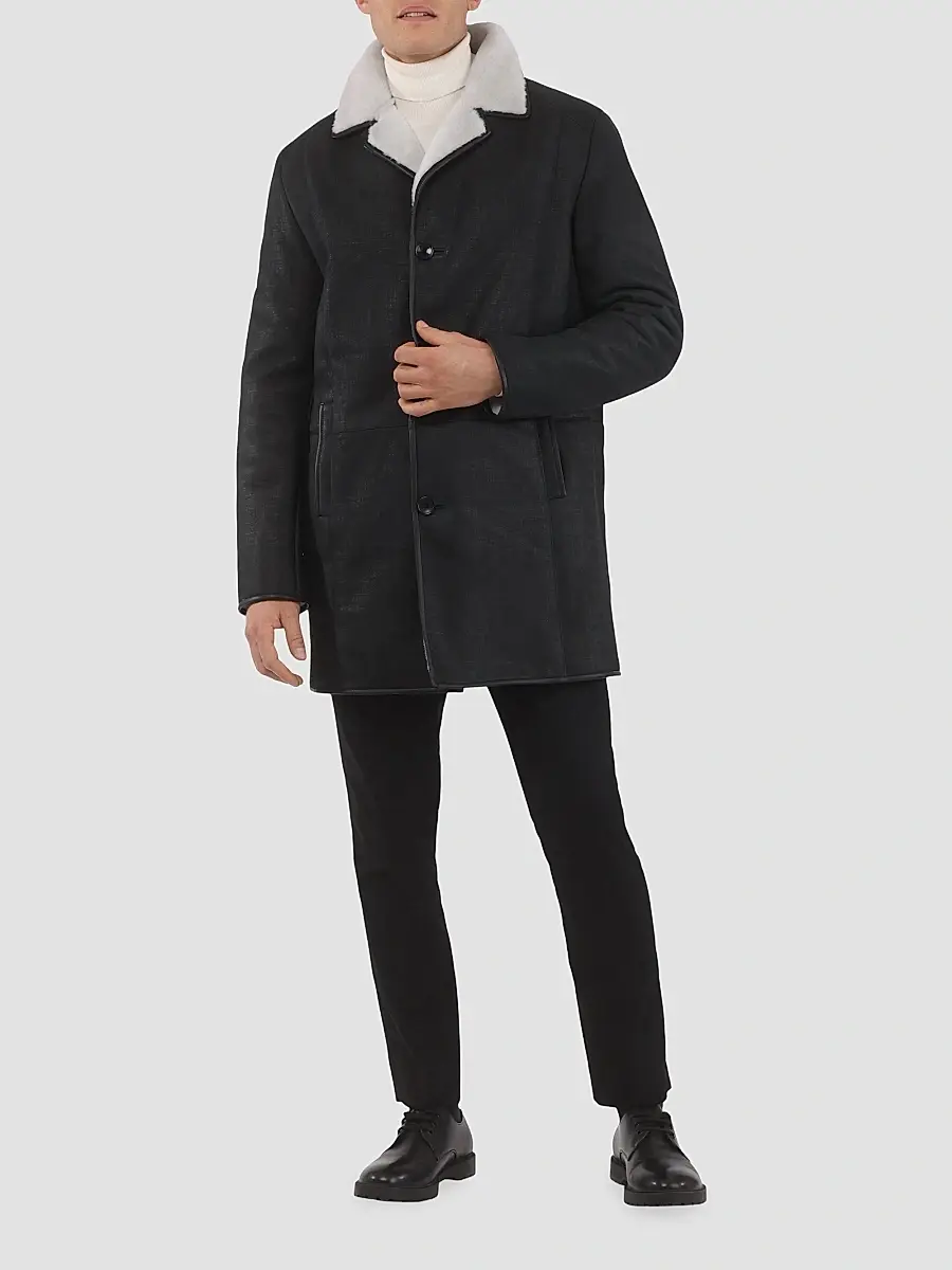 Gorski Men's Merino Shearling Lamb Stroller Jacket | Thumbnail 2 Gorski Men's Merino Shearling Lamb Stroller Jacket | Thumbnail 2