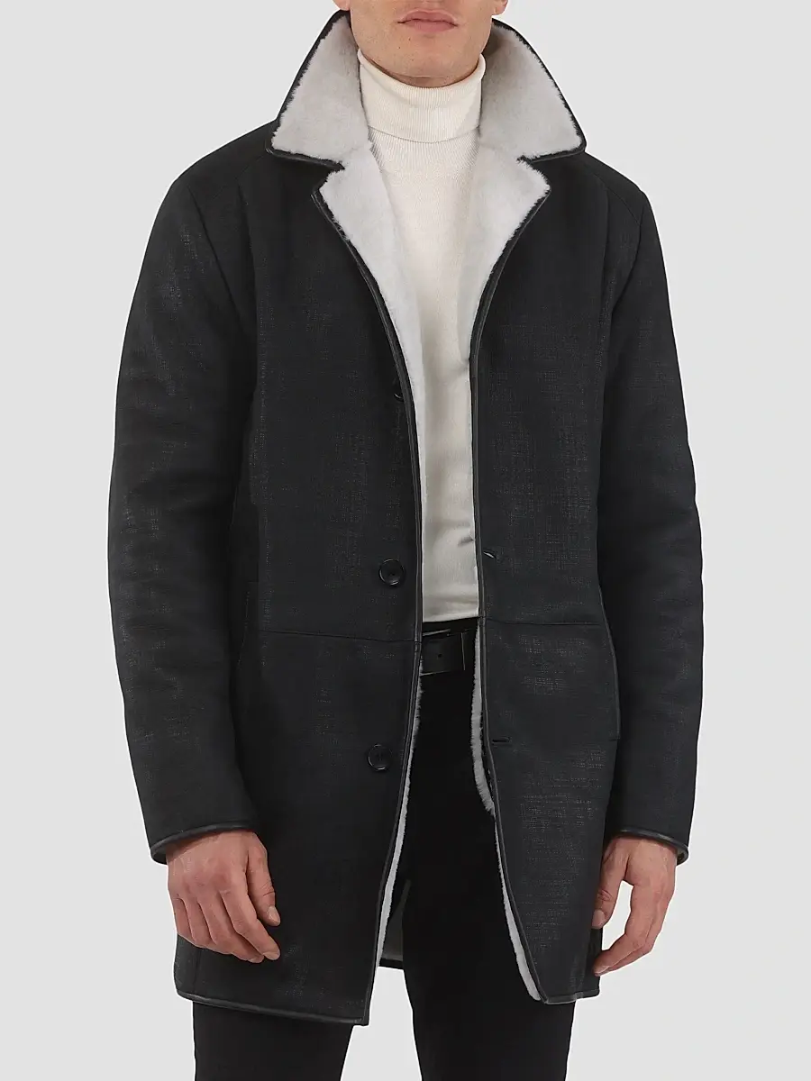 Gorski Men's Merino Shearling Lamb Stroller Jacket | Thumbnail 3 Gorski Men's Merino Shearling Lamb Stroller Jacket | Thumbnail 3