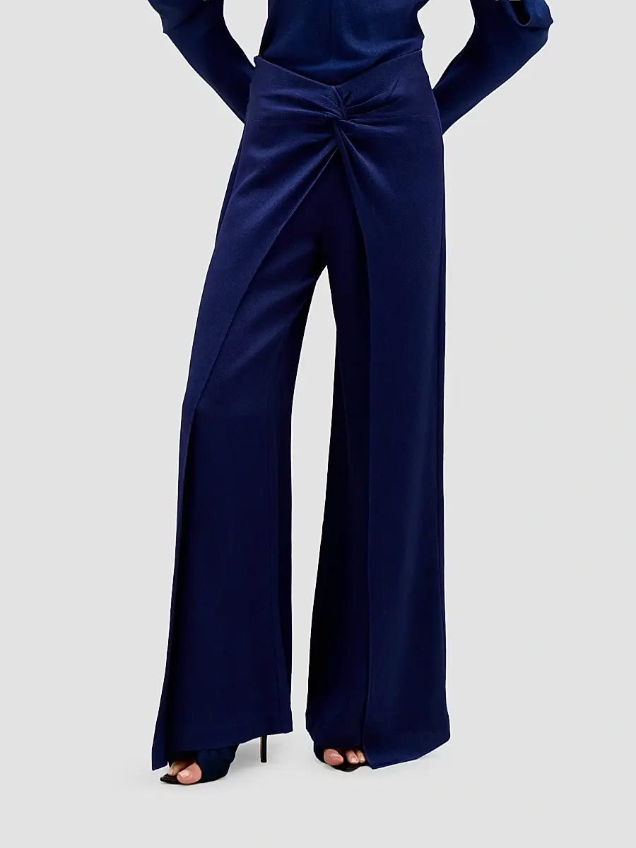 Silvia Tcherassi Women's Canturipe Twisted Pants | Thumbnail 4 Silvia Tcherassi Women's Canturipe Twisted Pants | Thumbnail 4