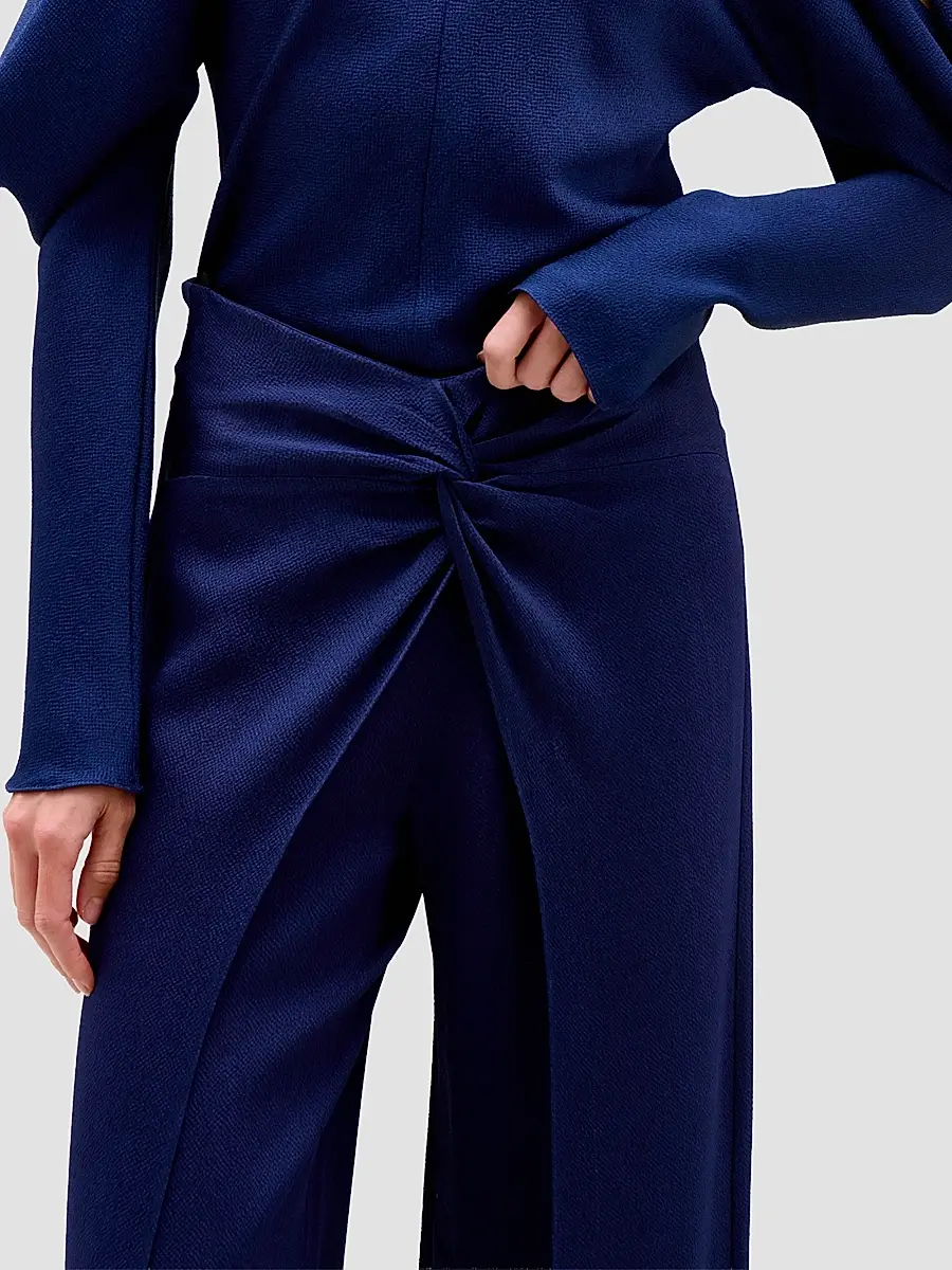 Silvia Tcherassi Women's Canturipe Twisted Pants | Thumbnail 5 Silvia Tcherassi Women's Canturipe Twisted Pants | Thumbnail 5