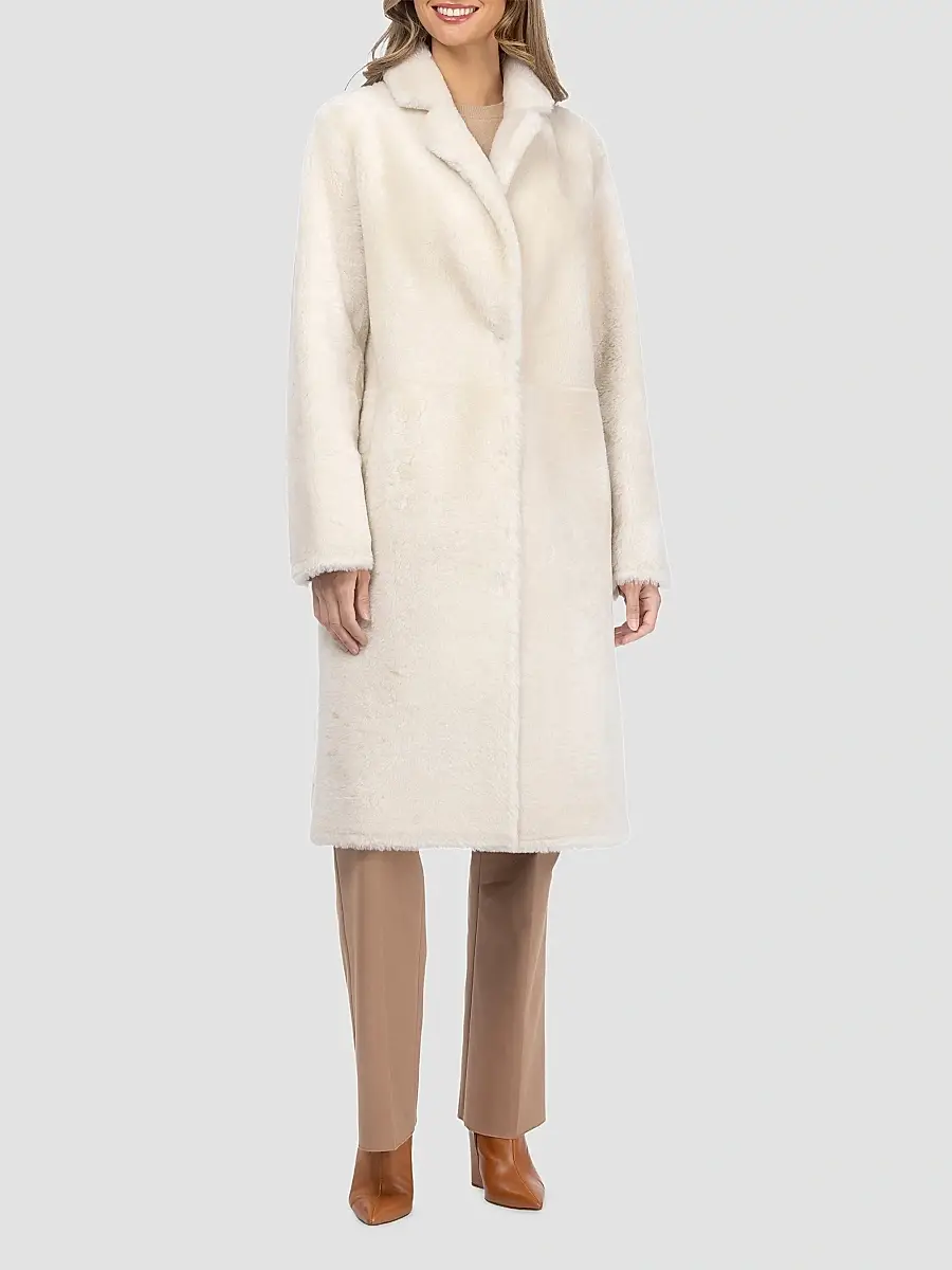 Gorski Women's Reversible Merino Shearling Lamb Short Coat | Thumbnail 2 Gorski Women's Reversible Merino Shearling Lamb Short Coat | Thumbnail 2