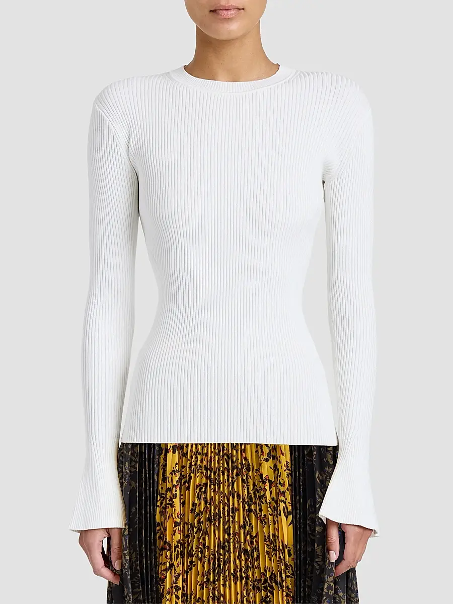 Proenza Schouler Women's Nir Rib-Knit Top | Thumbnail 3