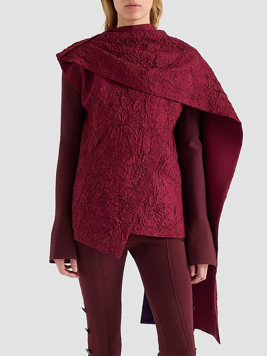 Proenza Schouler Women's Lina Crushed Silk Top | Thumbnail 4 Proenza Schouler Women's Lina Crushed Silk Top | Thumbnail 4