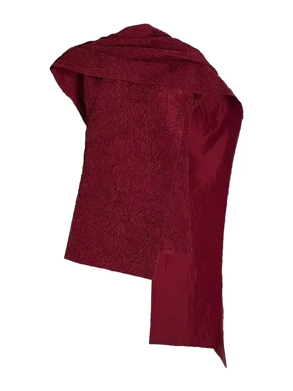 Women's Lina Crushed Silk Top Women's Lina Crushed Silk Top