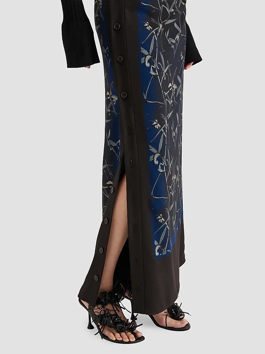 Proenza Schouler Women's Anais Printed Maxi Skirt | Thumbnail 5 Proenza Schouler Women's Anais Printed Maxi Skirt | Thumbnail 5