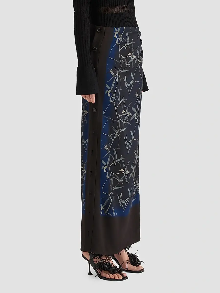 Proenza Schouler Women's Anais Printed Maxi Skirt | Thumbnail 6 Proenza Schouler Women's Anais Printed Maxi Skirt | Thumbnail 6