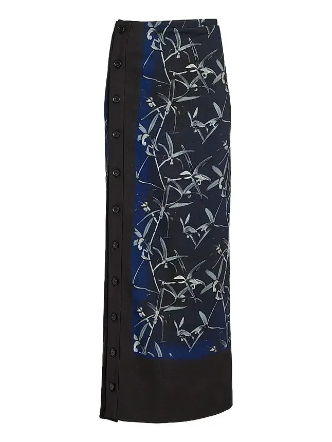 Women's Anais Printed Maxi Skirt Women's Anais Printed Maxi Skirt