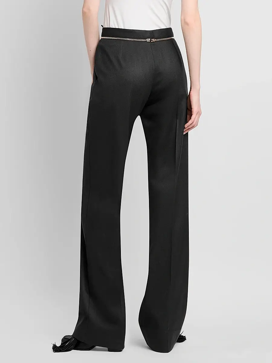 Stella McCartney Women's Zip-Detail Straight-Leg Pants | Thumbnail 3 Stella McCartney Women's Zip-Detail Straight-Leg Pants | Thumbnail 3