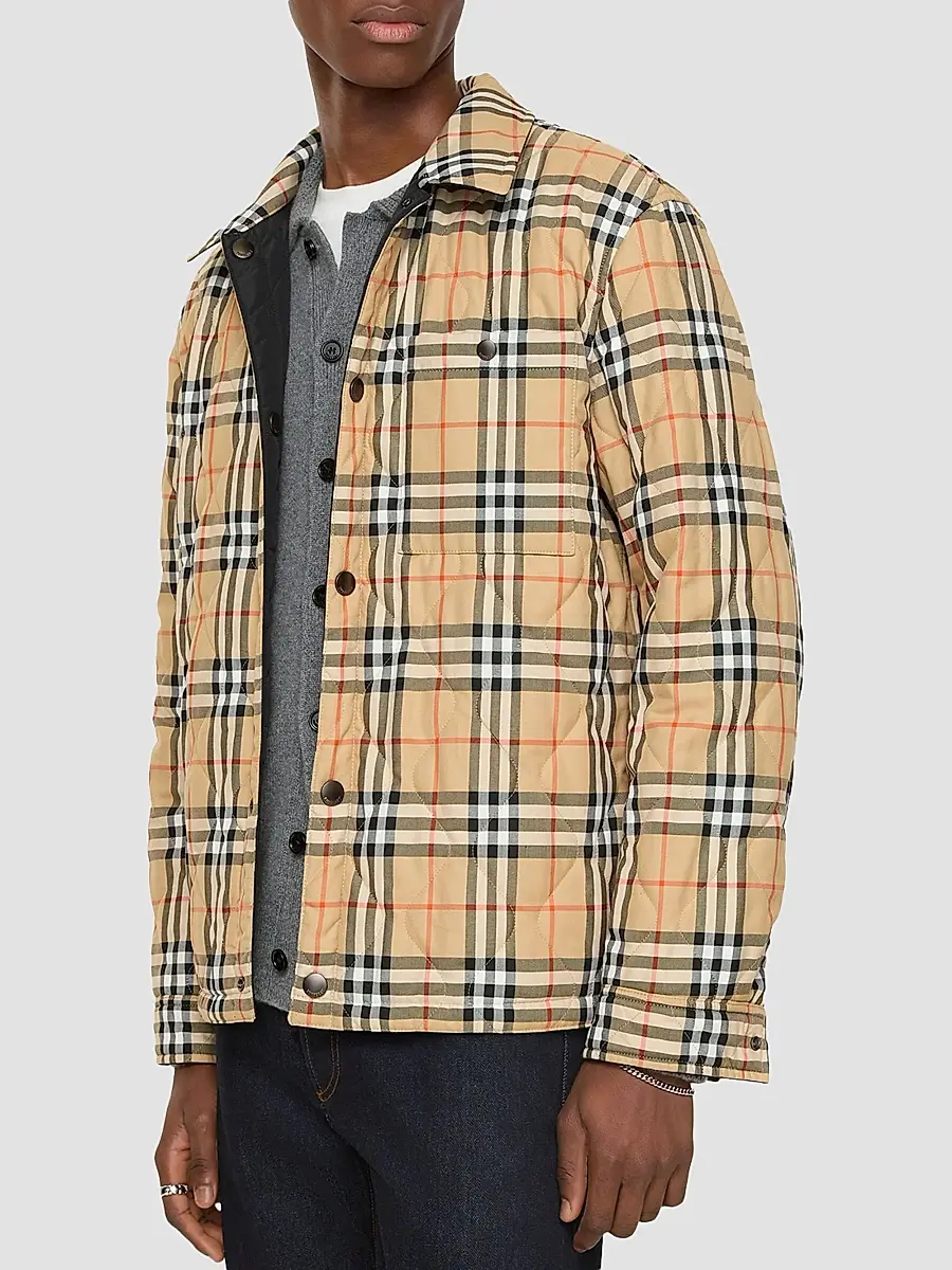 Burberry Men's Brighton Reversible Quilted Nylon Jacket | Thumbnail 3 Burberry Men's Brighton Reversible Quilted Nylon Jacket | Thumbnail 3