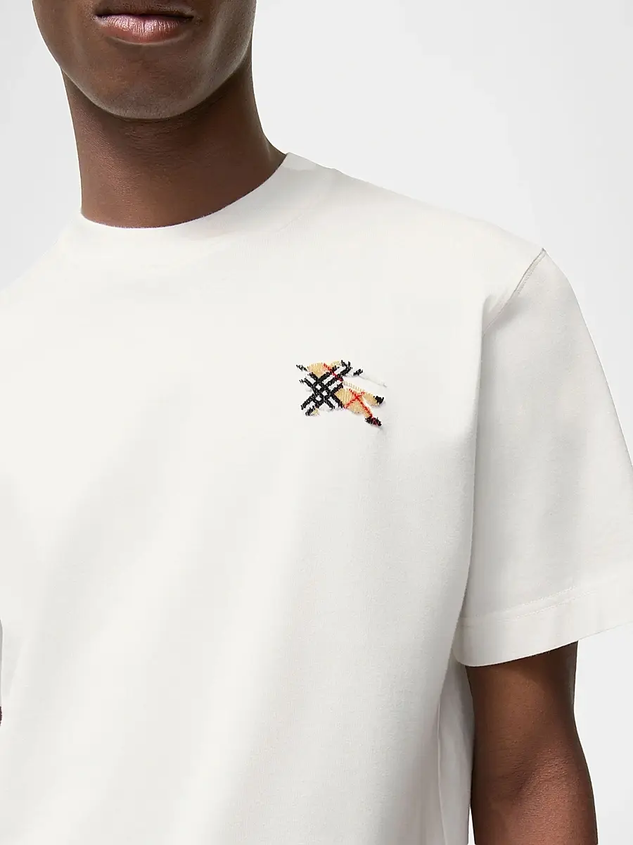 Burberry Men's Seth TFG EKD Crewneck T-Shirt | Thumbnail 3 Burberry Men's Seth TFG EKD Crewneck T-Shirt | Thumbnail 3