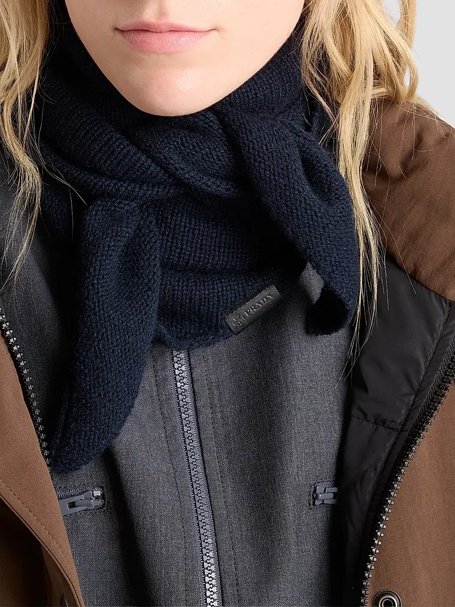 Prada Women's Cashmere Shawl | Thumbnail 3 Prada Women's Cashmere Shawl | Thumbnail 3