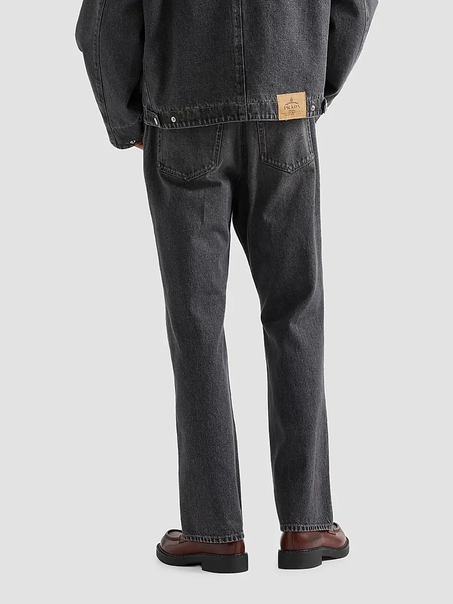Prada Men's Five-Pocket Denim Jeans | Thumbnail 4 Prada Men's Five-Pocket Denim Jeans | Thumbnail 4