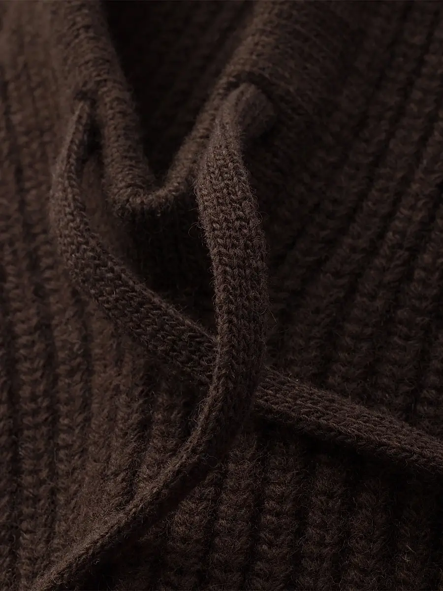 Prada Women's Wool and Cashmere Knit Hood | Thumbnail 3