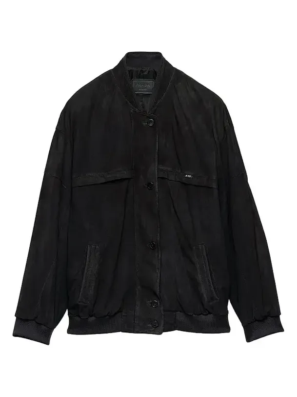 Women's Suede Blouson Jacket