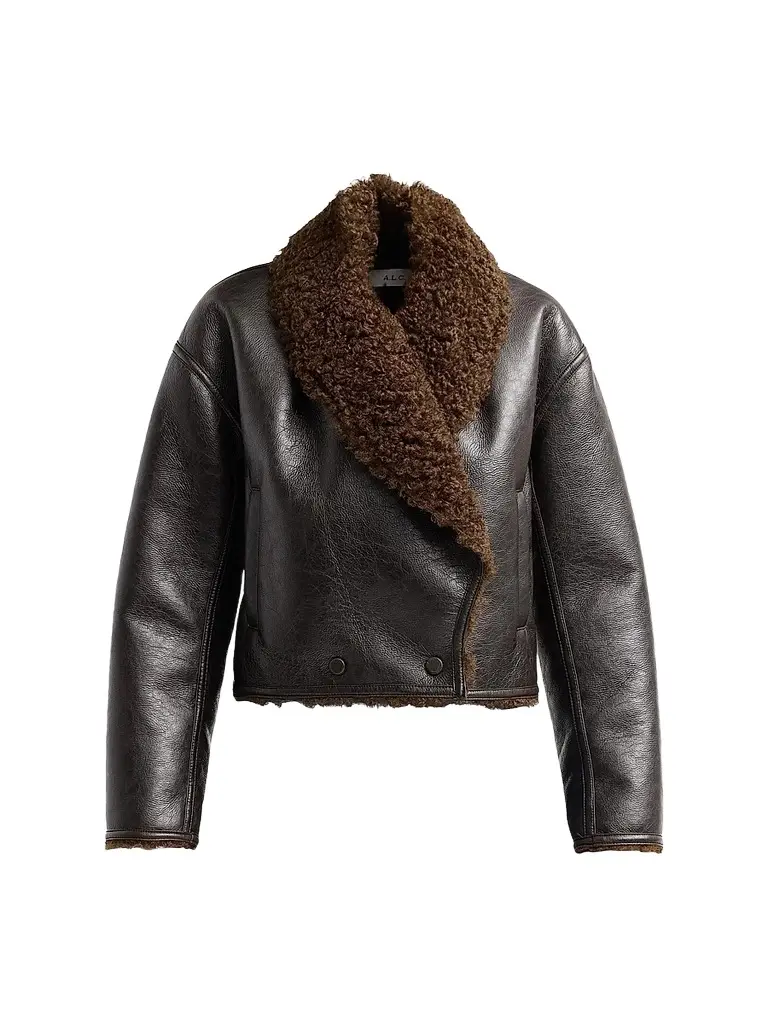 A. L.C. Women's Stella Faux Shearling Jacket A. L.C. Women's Stella Faux Shearling Jacket