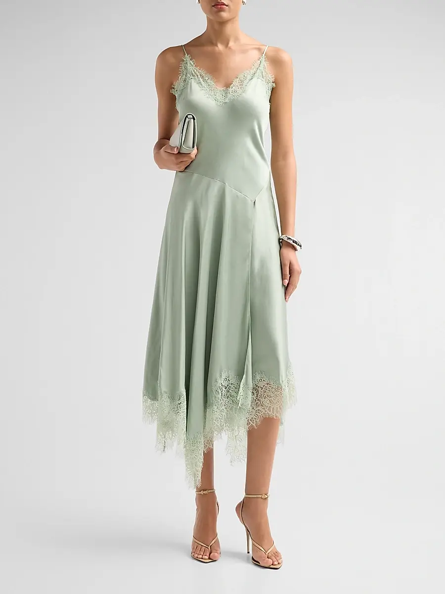 A.L.C. A. L.C. Women's Aleena Lace Midi Dress | Thumbnail 2 A.L.C. A. L.C. Women's Aleena Lace Midi Dress | Thumbnail 2