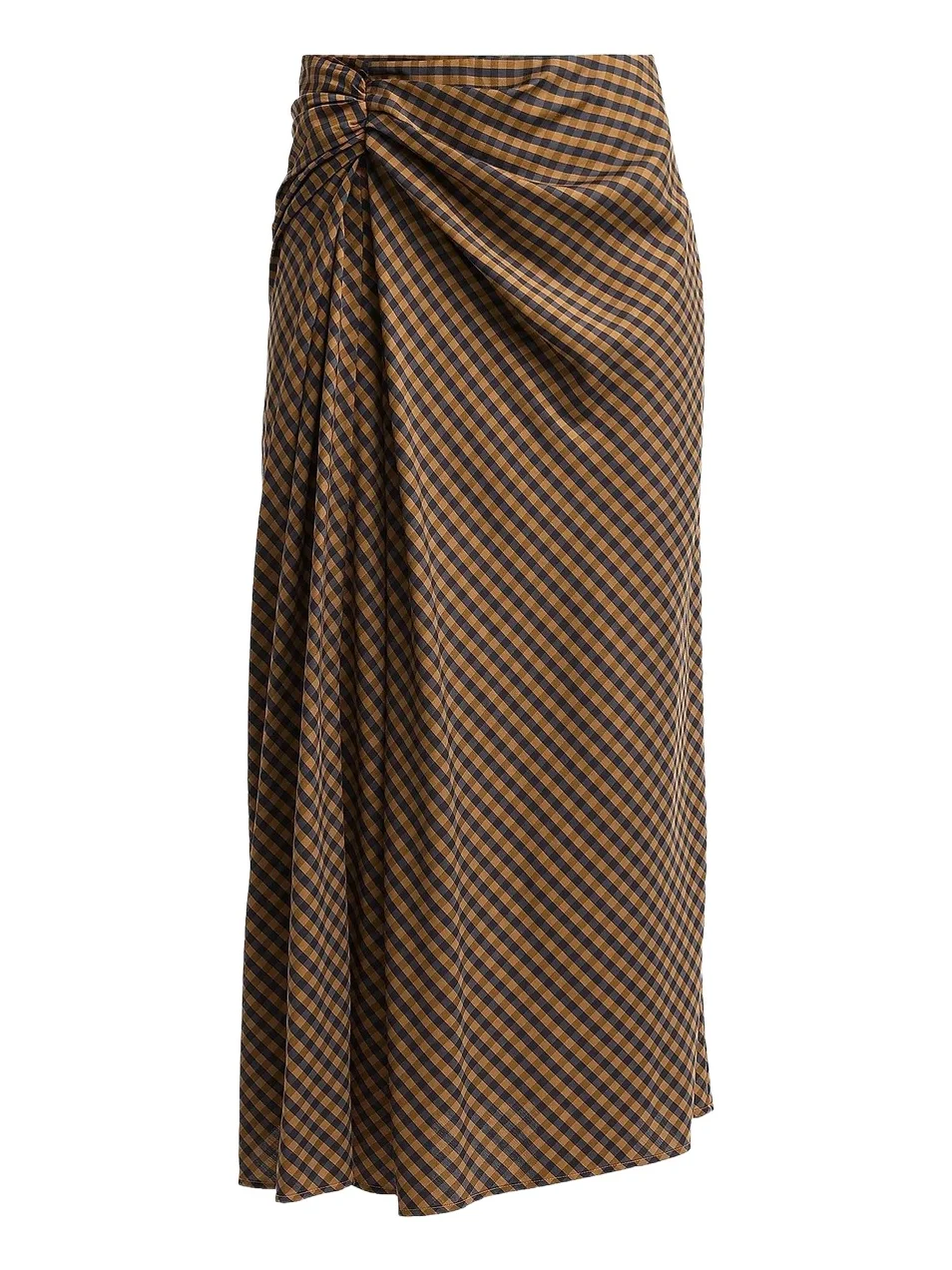 A. L.C. Women's Jean Gingham Midi Skirt A. L.C. Women's Jean Gingham Midi Skirt