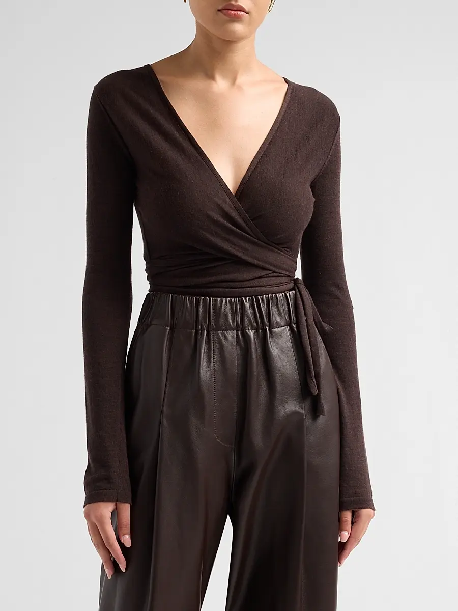 A.L.C. A. L.C. Women's Emma Wrap Sweater | Thumbnail 4 A.L.C. A. L.C. Women's Emma Wrap Sweater | Thumbnail 4